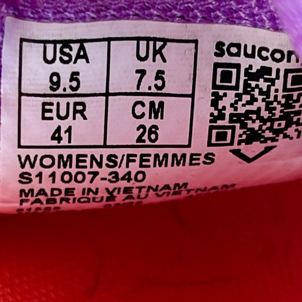 Saucony Endorphin Speed 5 Womens Size 9.5 White Crocus Running Shoe S11007-340 - Picture 12 of 12